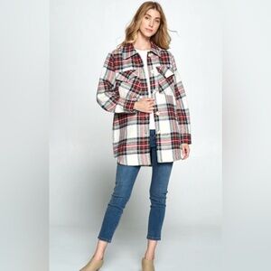 Universal Thread Red and Black Plaid Shirt